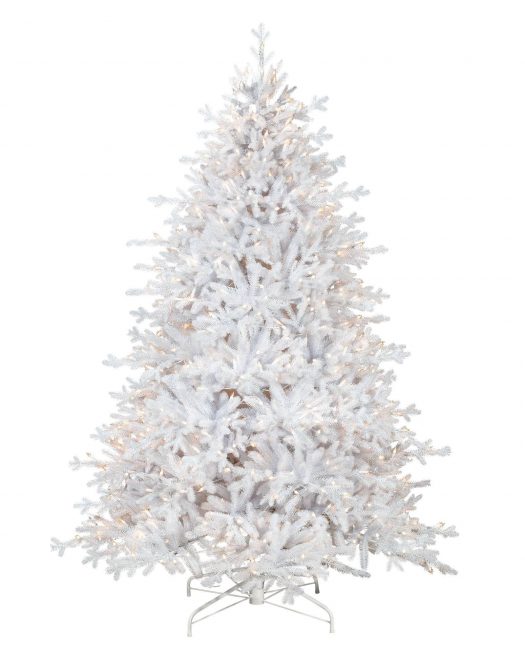 Balsam Hill White Christmas Tree Snowflake and Sparkle Christmas Decorating Theme Balsam Hill Artificial