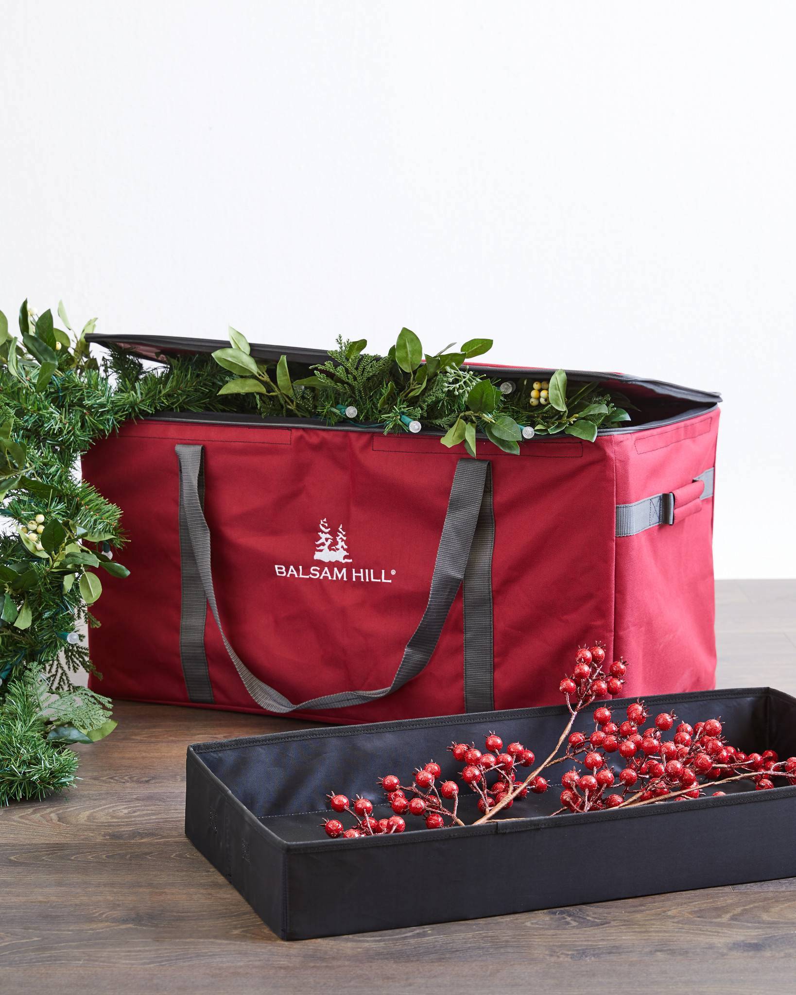 Holiday Organizing 101 Storing Wreaths and Garlands