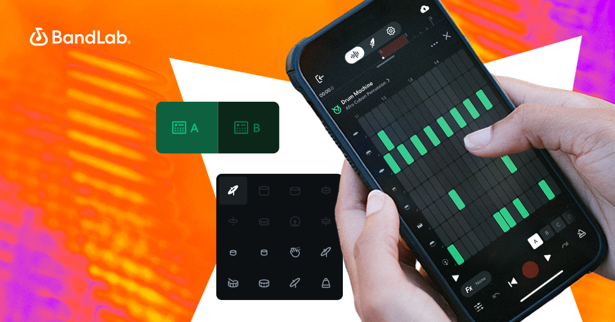 How to use Drum Machine to build drum patterns BandLab Blog