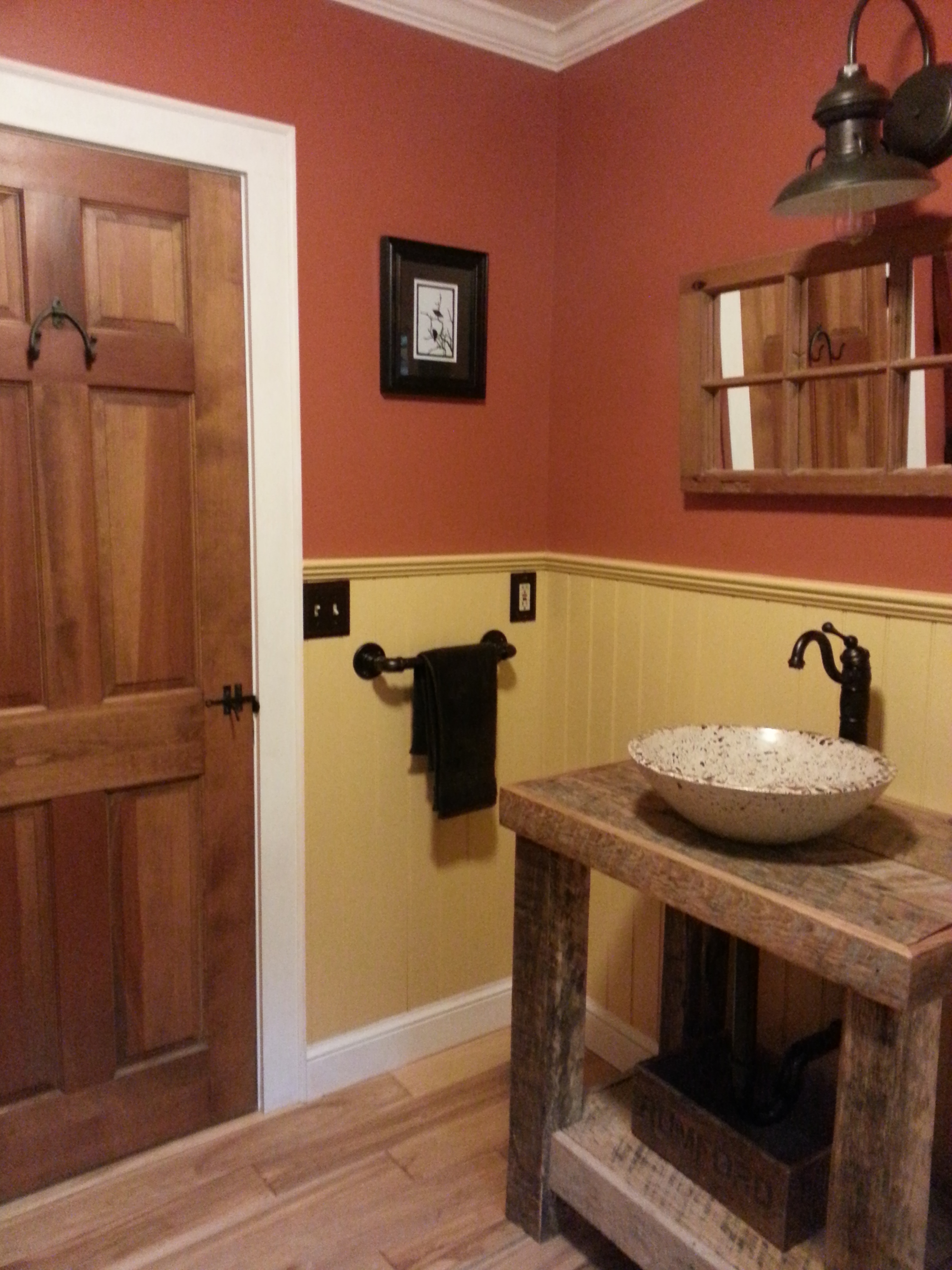 New and used bathroom vanities for sale in banks on facebook marketplace. Barn Wall Sconce Adds a Touch of Country to Bathroom