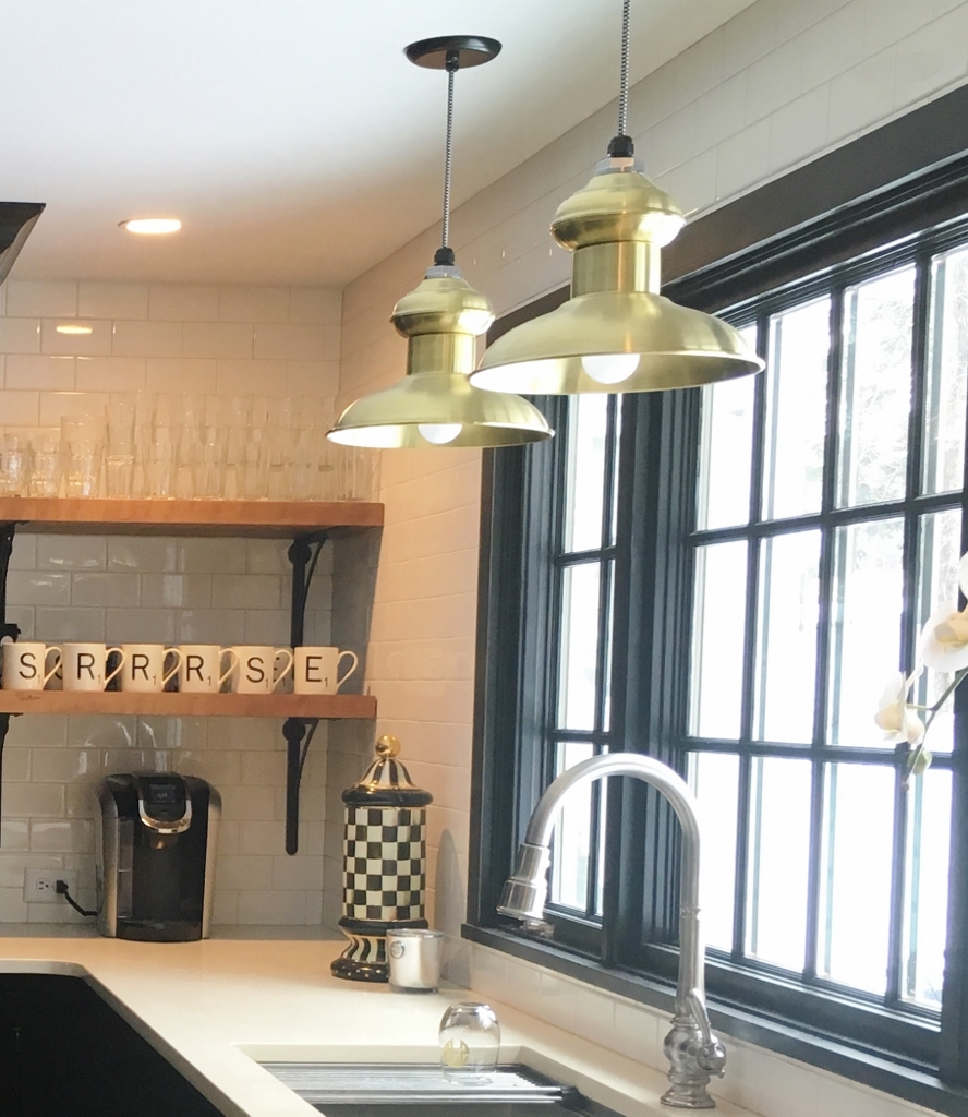 Featured Customer Mid Century Kitchen Remodel Features Classic Brass