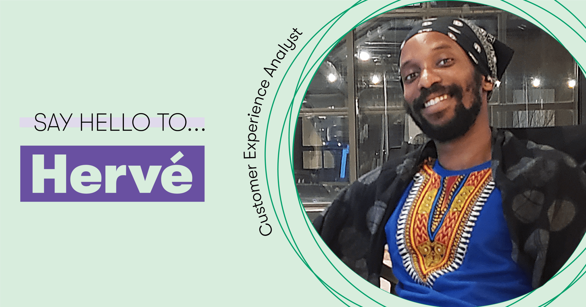 Employee Profile Meet Hervé M! Beanfield Blog
