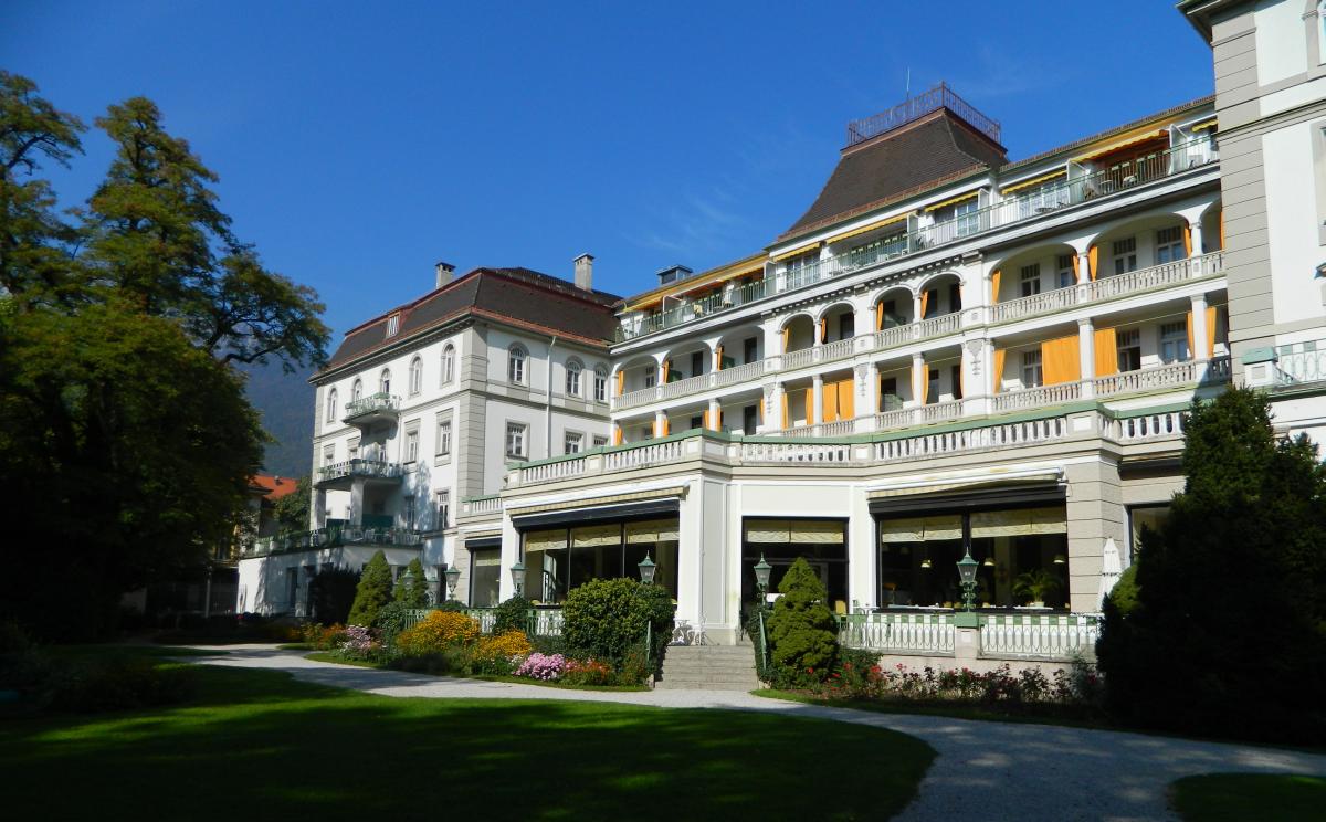 Erich Kästner im Axelmannstein in Bad Reichenhall