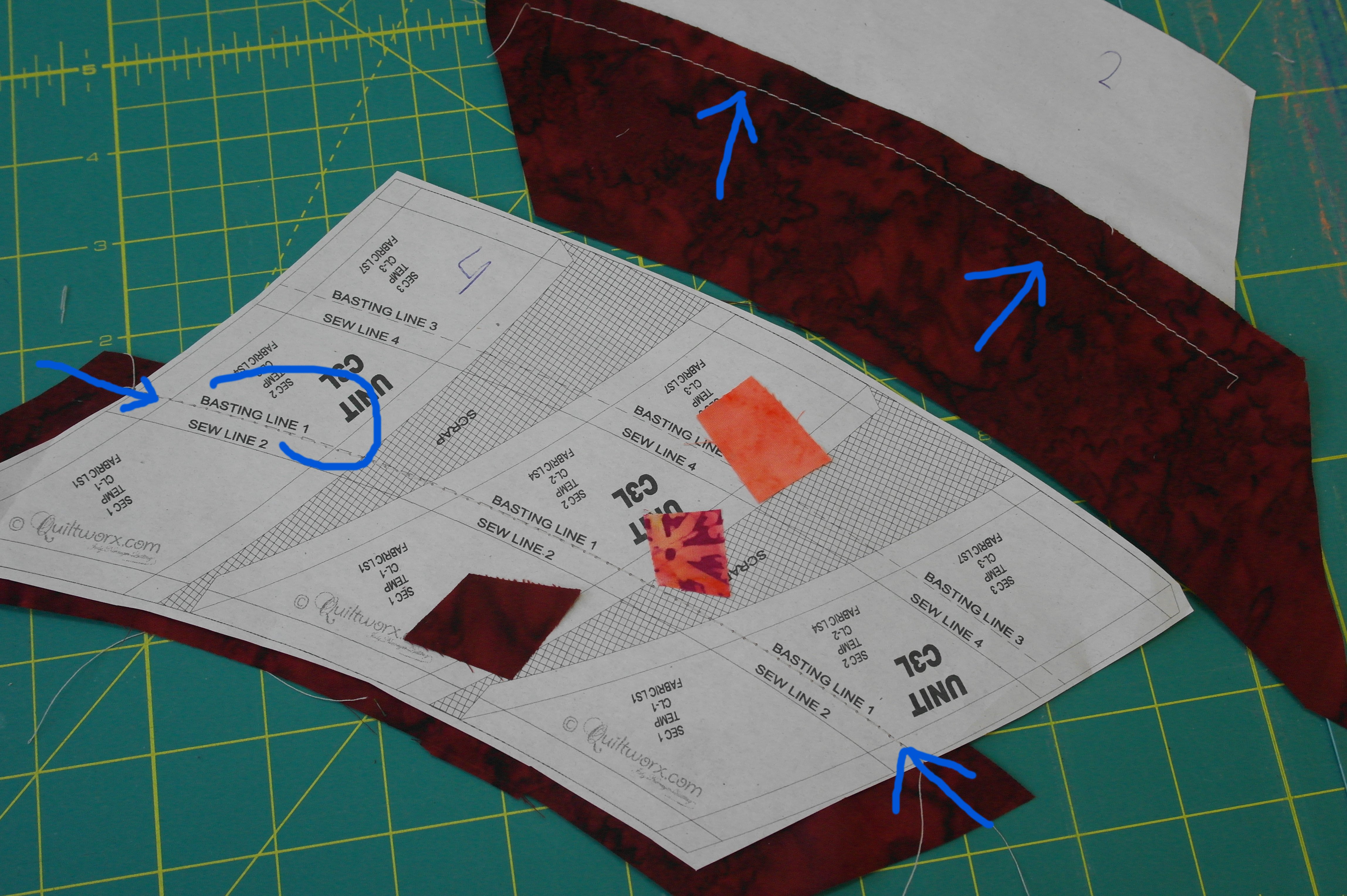 Curved paper piecing again, but different » BERNINA Blog