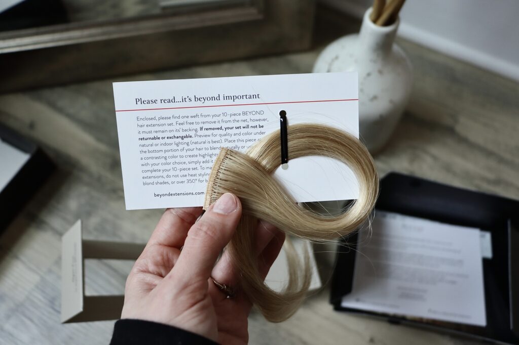 Kayley Melissa Unboxes Beyond Extensions Beyond Extensions Go