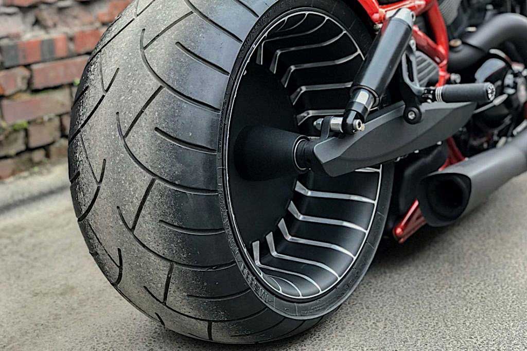 Unique Custom Wheels on HarleyDavidson VRod — Blog Online