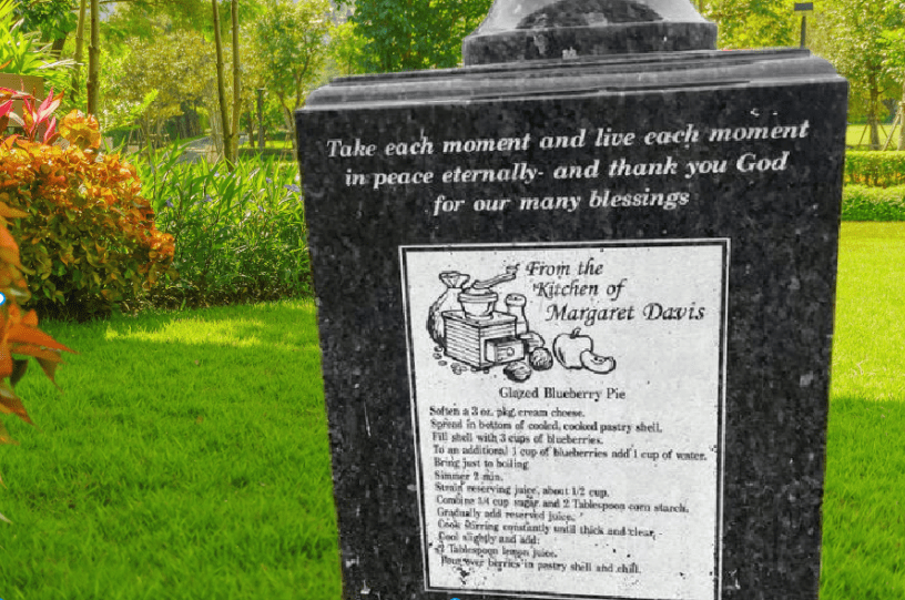Gravestone Recipes So Good They are Set in Stone BillionGraves Blog