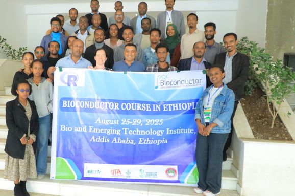 Participants at the Bioconductor Ethiopia course