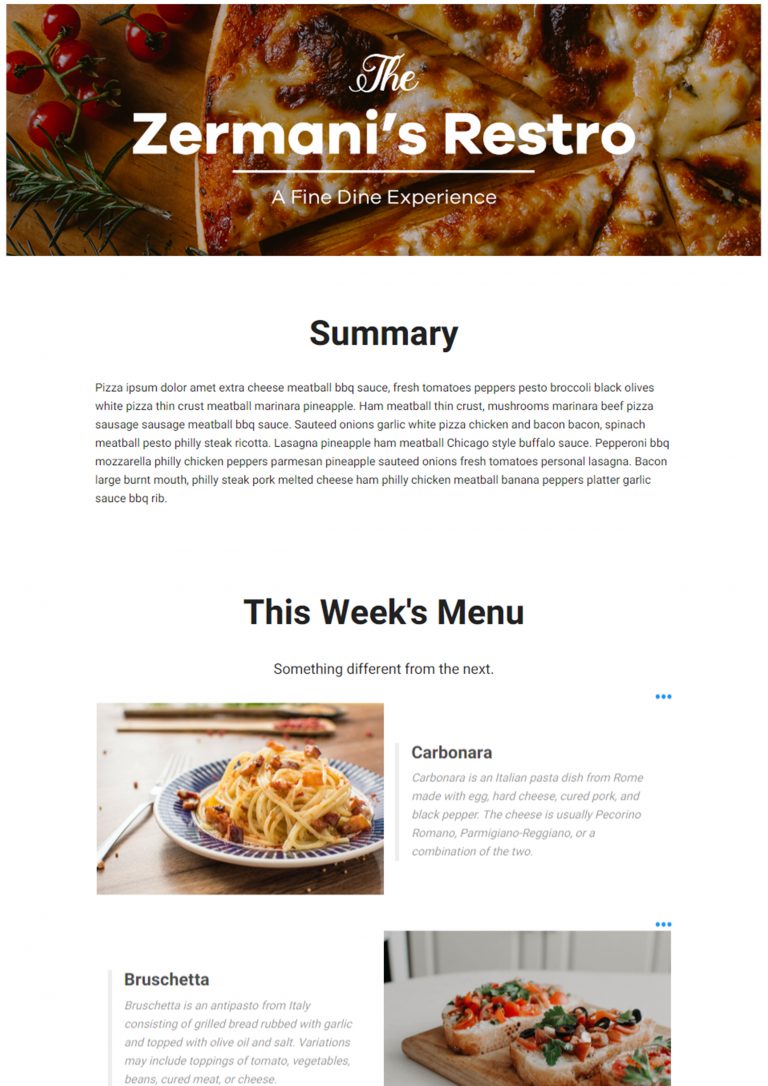 One Pager Examples with Templates! Bit Blog