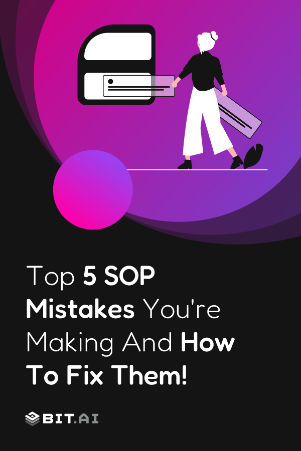 The Top 5 SOP Mistakes You're Making And How To Fix Them Bit.ai Blog(03)