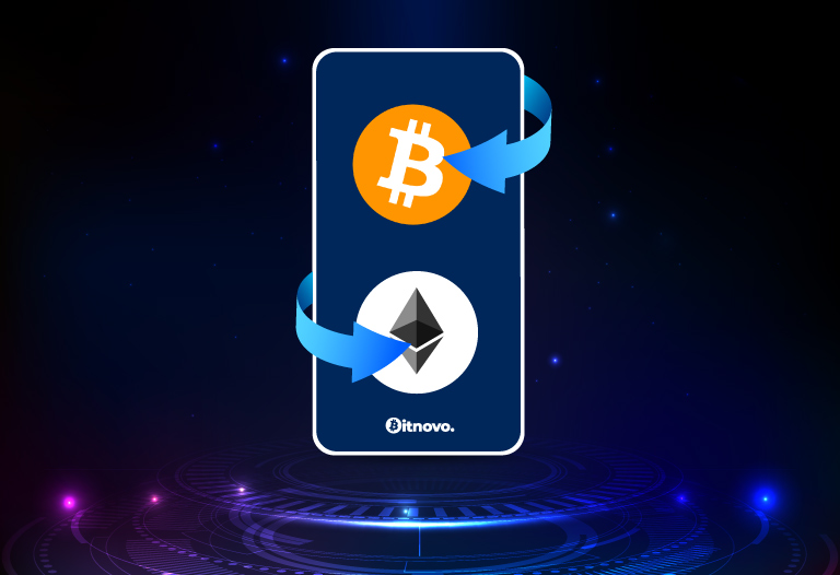 Artículo ¿Cómo hacer swap de criptomonedas en la APP de Bitnovo