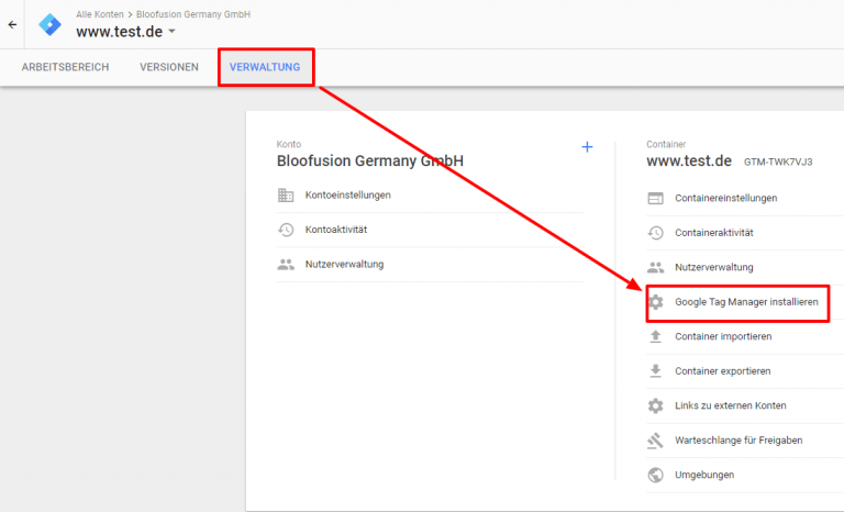 Google Tag Manager Tutorial I Login und einbinden Bloofusion Blog