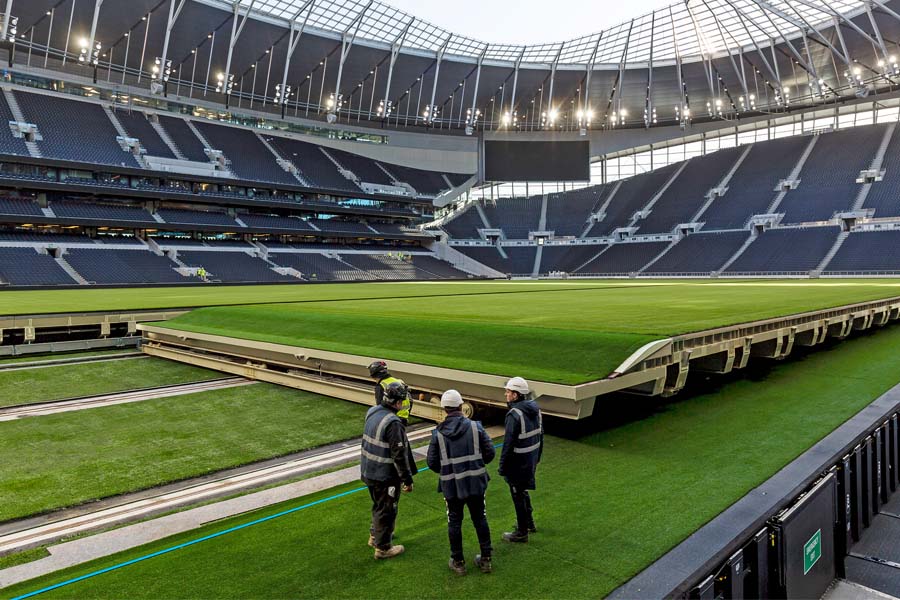 Ein Besuch im spektakulären Tottenham Hotspur Stadium in London Built