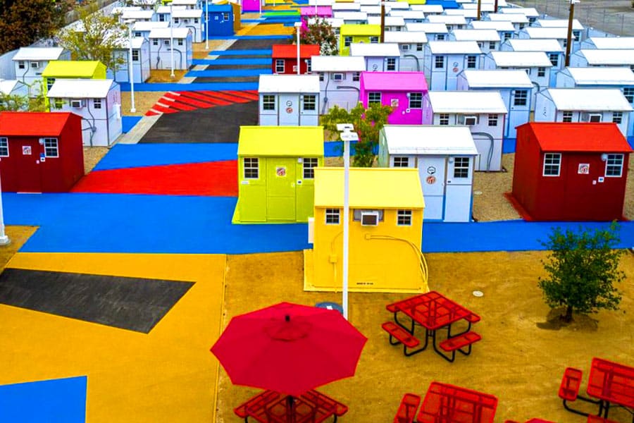 Tiny House Villages for L.A.s Homelessness Problem Built