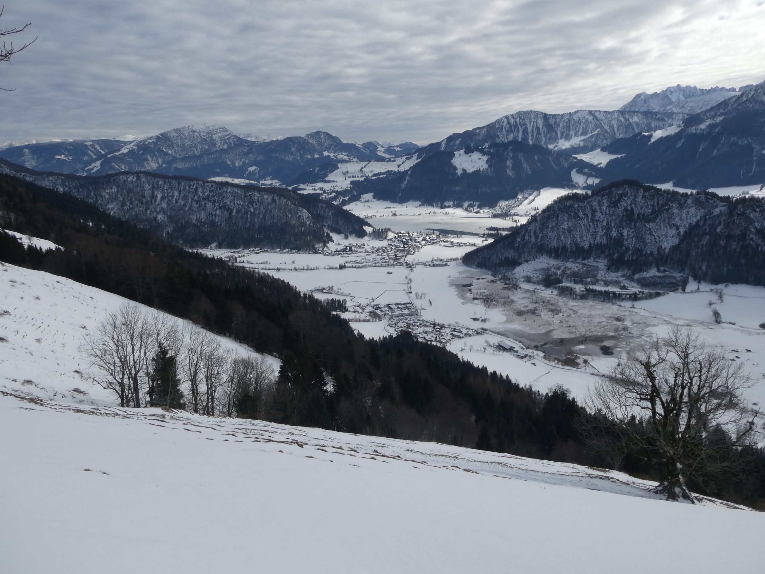 Hitscheralm Blick zum Walchsee