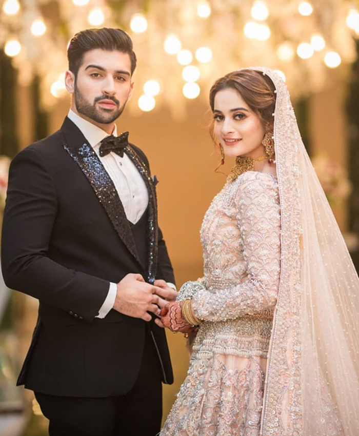 Let’s Take a Look at all of Aiman Khan’s Wedding Dresses