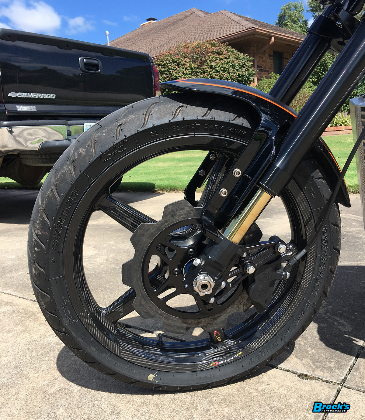 Custom HarleyDavidson Breakout with BST Carbon Fiber Wheels 2018