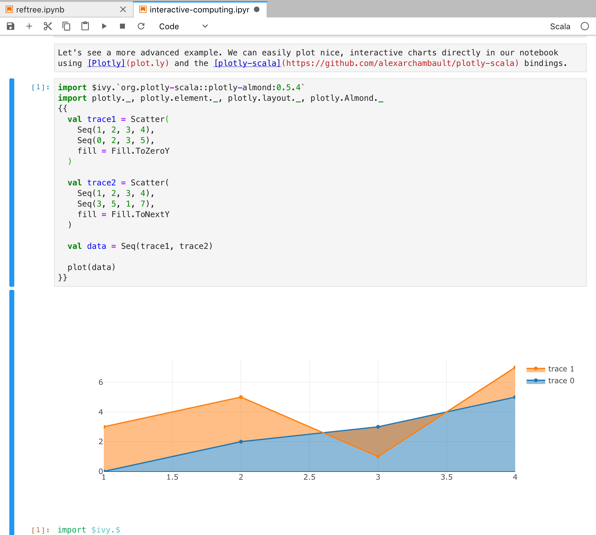 Random Thoughts Interactive Computing in Scala with Jupyter and almond