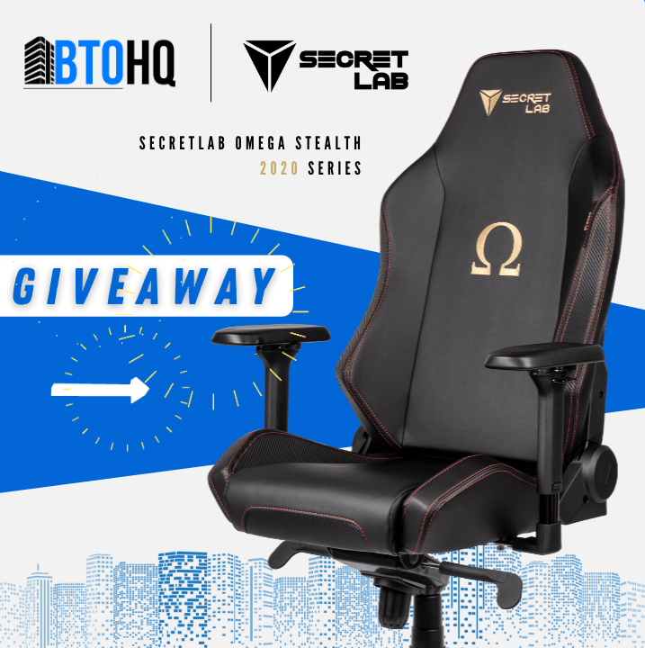 🎁 BTO HQ x Secretlab March Giveaway 🎁 Blog BTO HQ