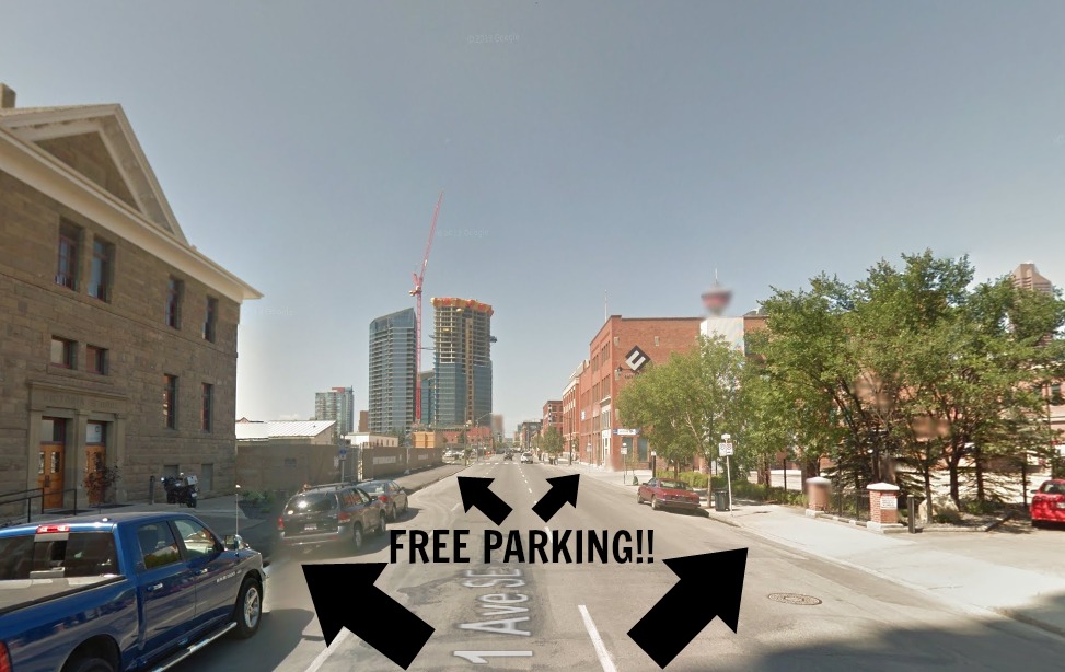 The 3 Best Places To Find Free Parking Near The Saddledome / Stampede