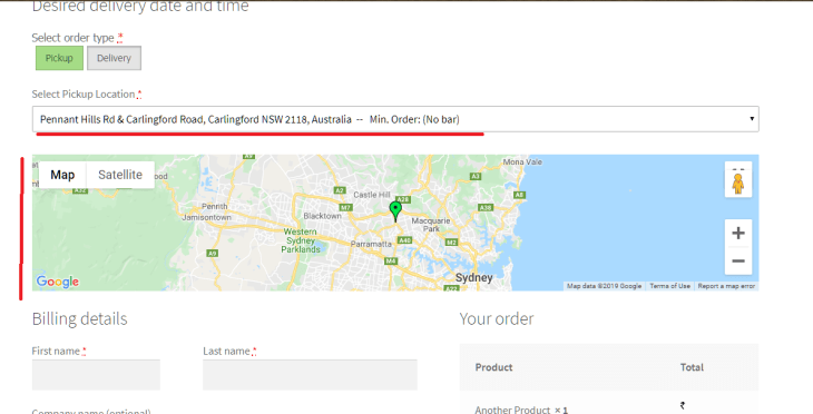 Pickup for multivendor setup in single woocommerce system