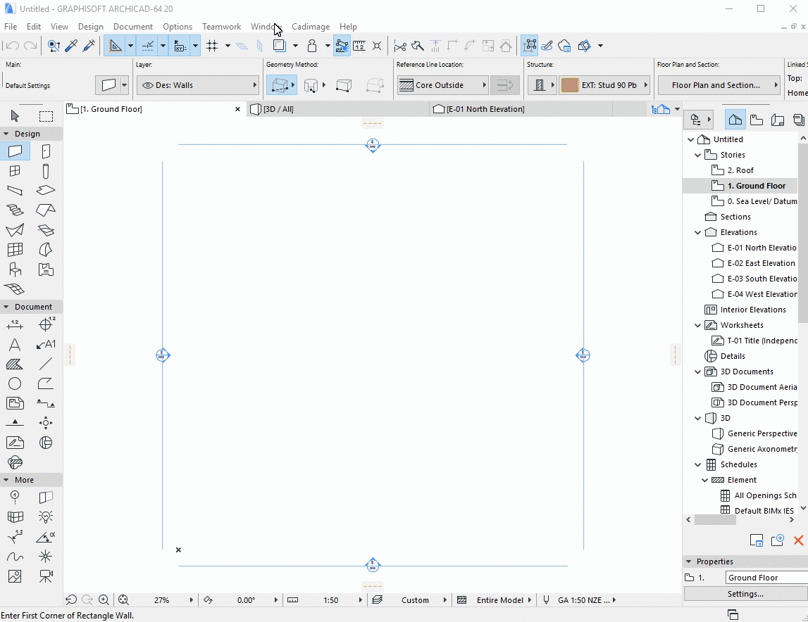 Cadimage Blog » Quick Options Bar and Scrolling Bar in ARCHICAD 20