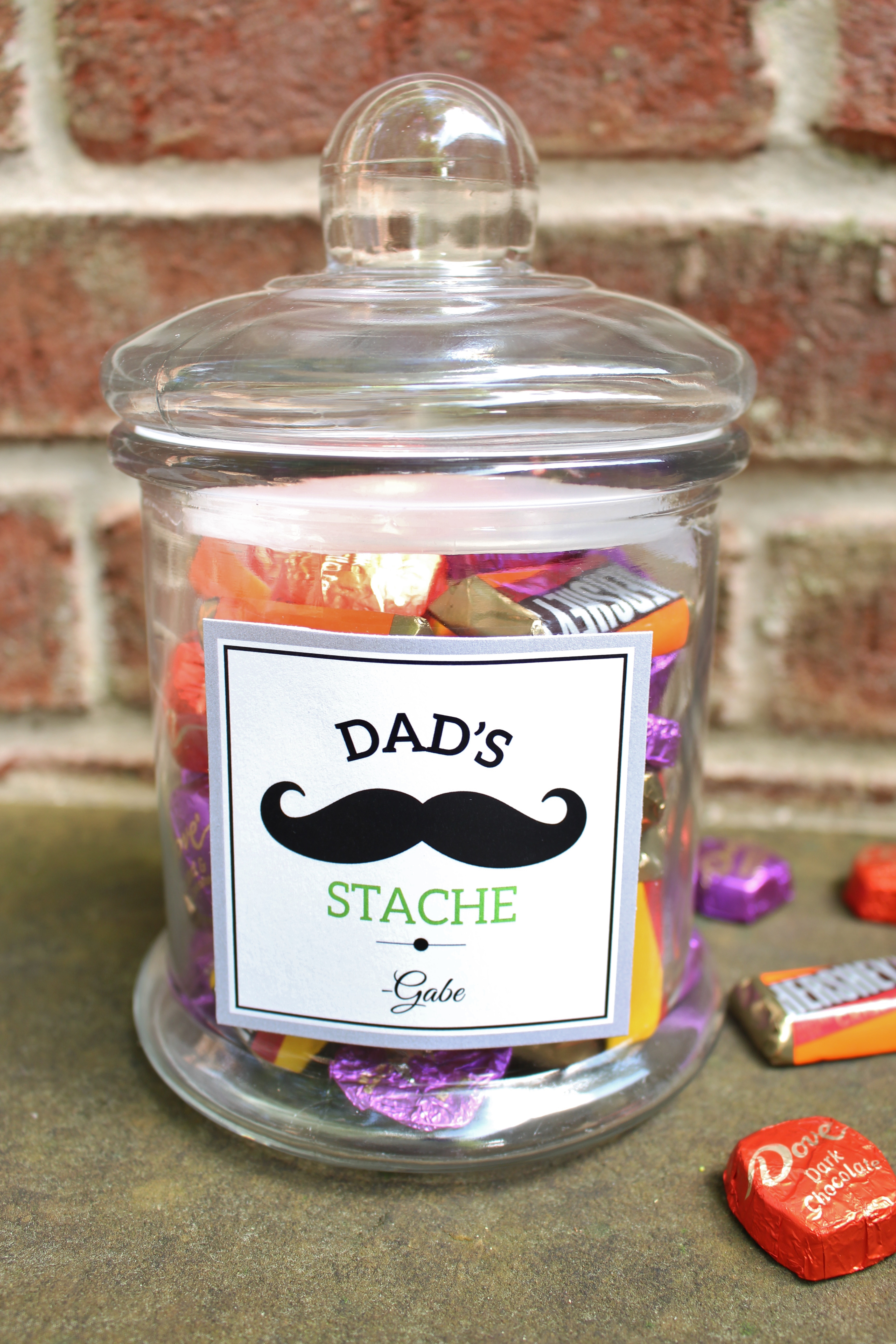 Dad 'Stache' Father's Day Gift Idea Catch My Party