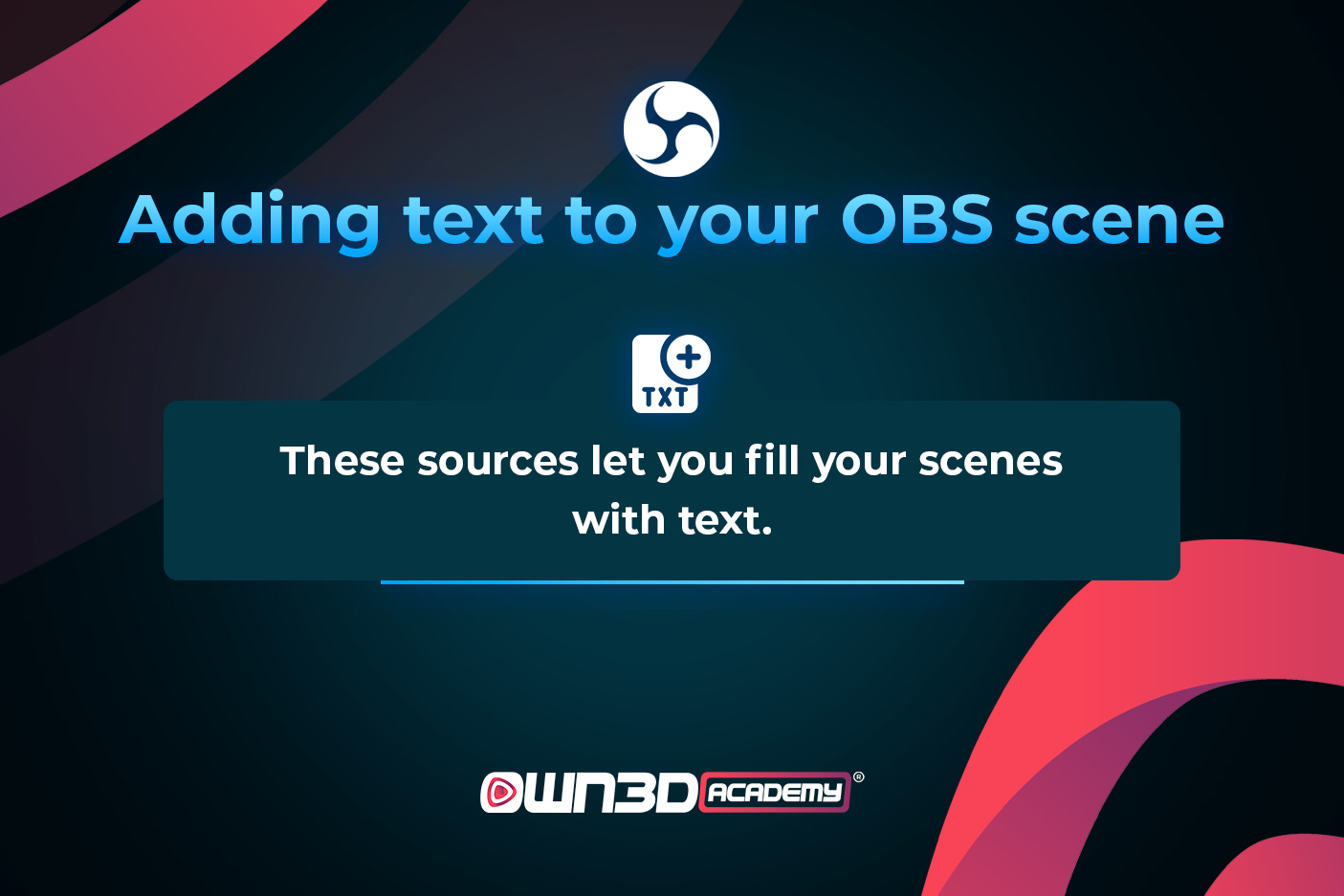 Animated Intermission Banner Setup A guide OWN3D