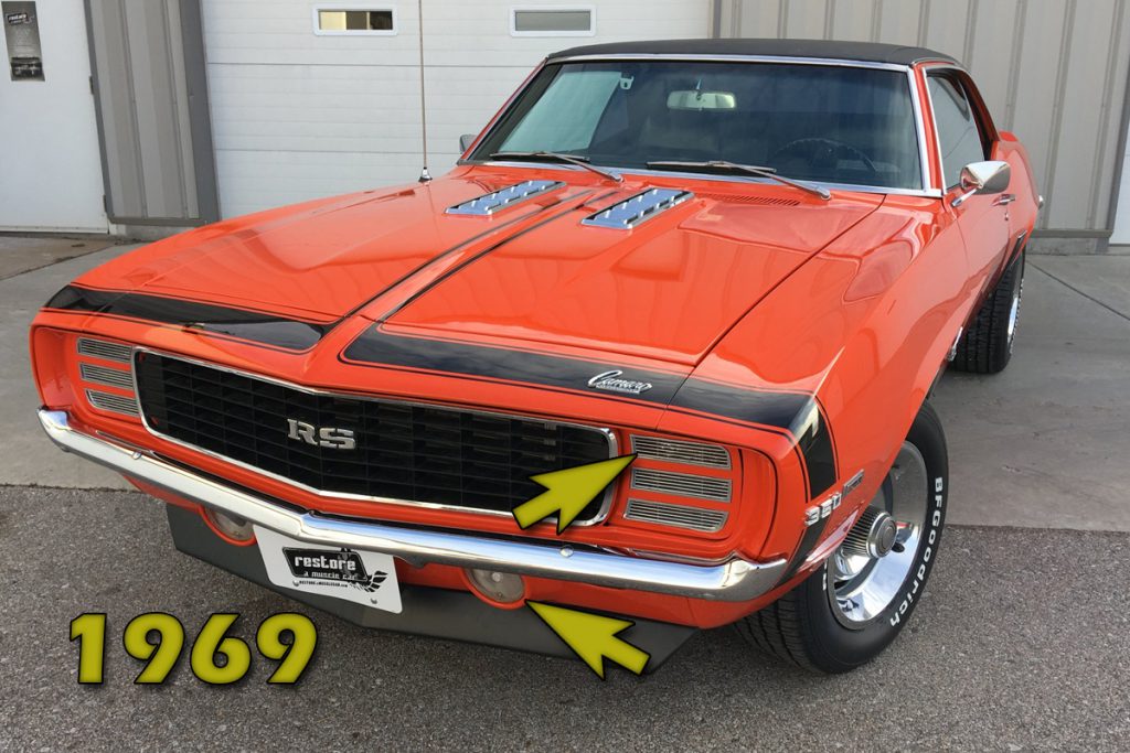 Spotter’s Guide Identifying The 19671969 Camaro Beyond the