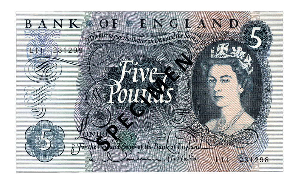 Just 100 days left to spend your old £5 note Change Checker