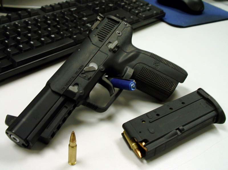 Is the FN Herstal FiveseveN 5.7x28mm Pistol Suitable for Civilians?