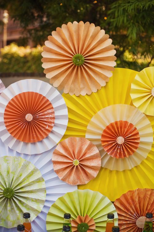How to make paper rosettes Chickabug