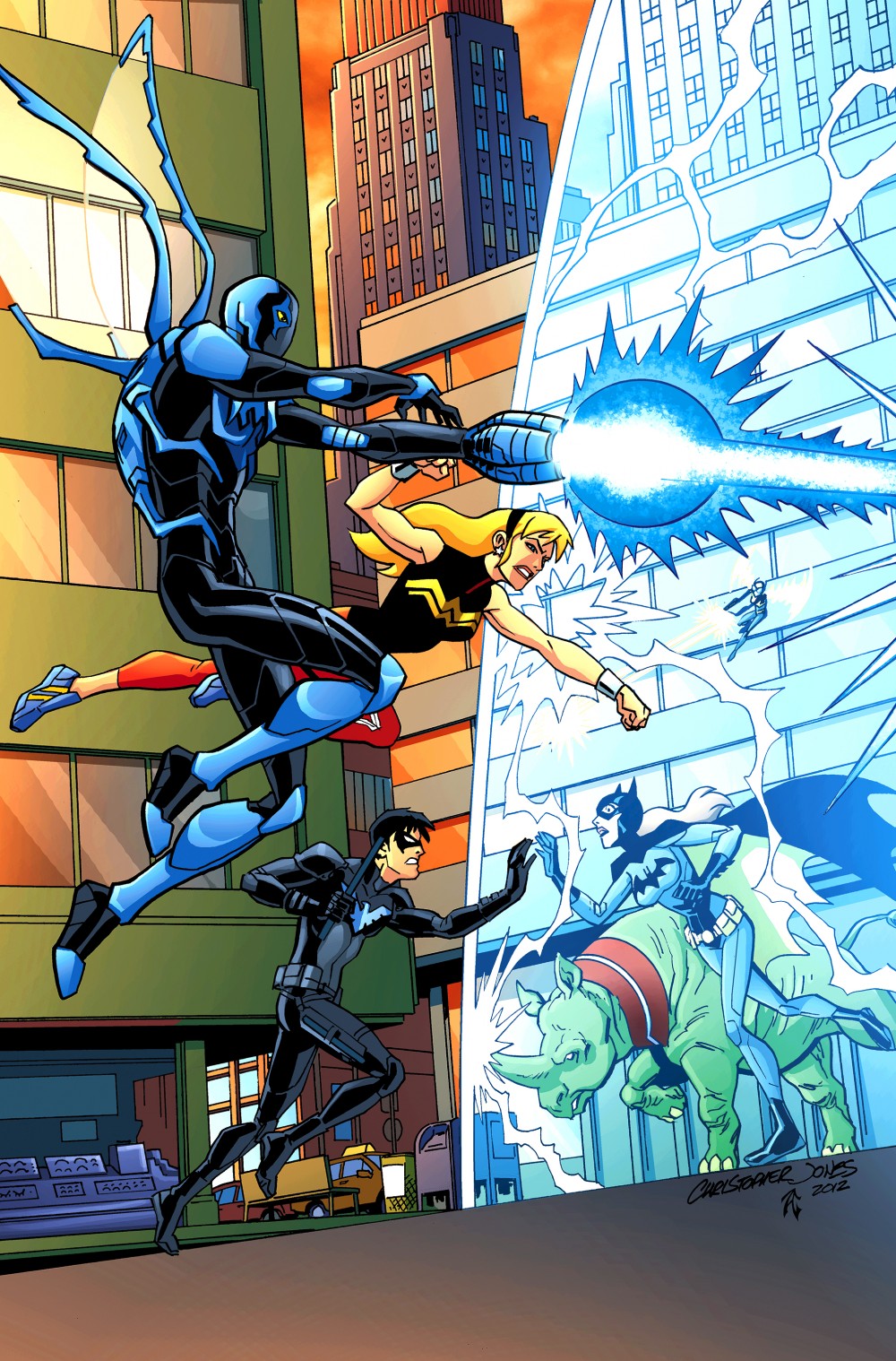 Coming in November Young Justice 22 Christopher Jones Comic Art and