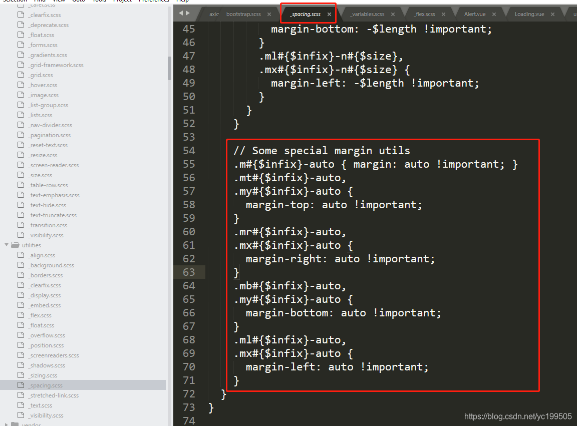 The use of BootstrapVue "About Bootstrap Tool Styles Margin