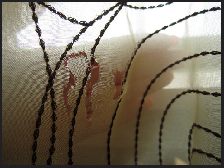 Mending a Tear in Sheer Curtains • Tchad®