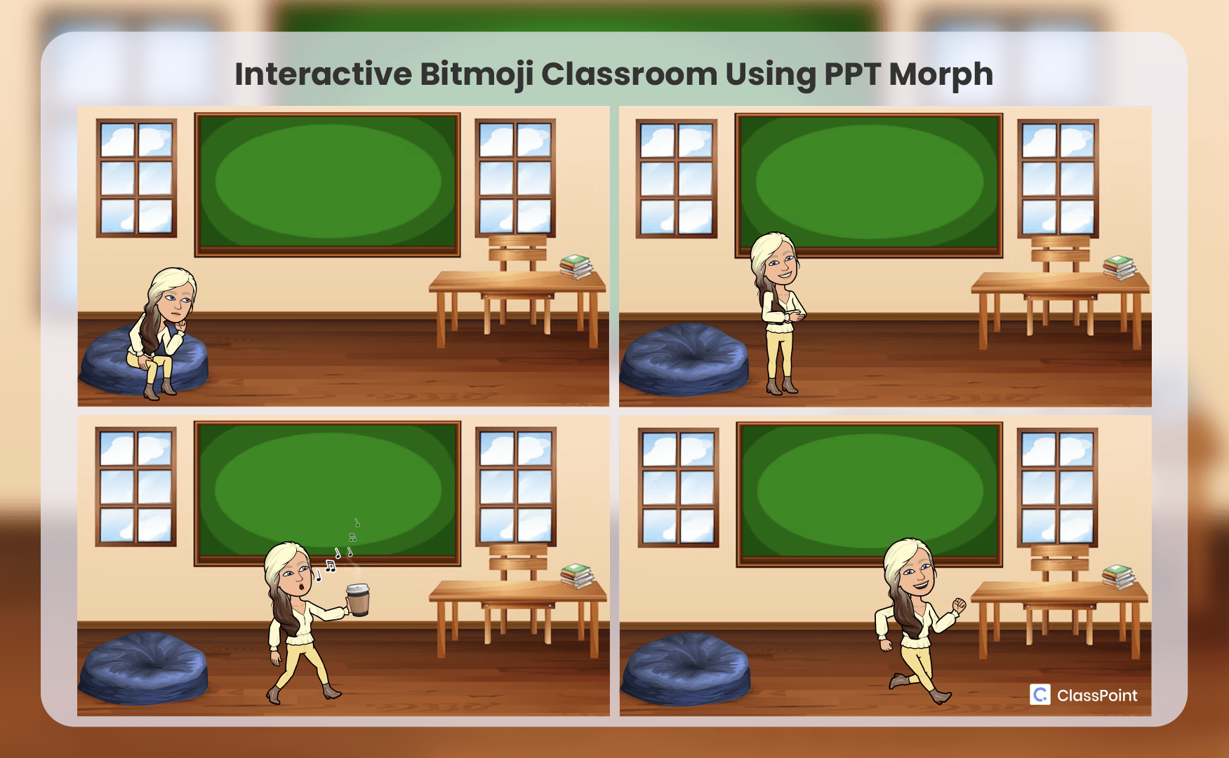 How to Create and Use an Interactive Bitmoji Classroom in PowerPoint