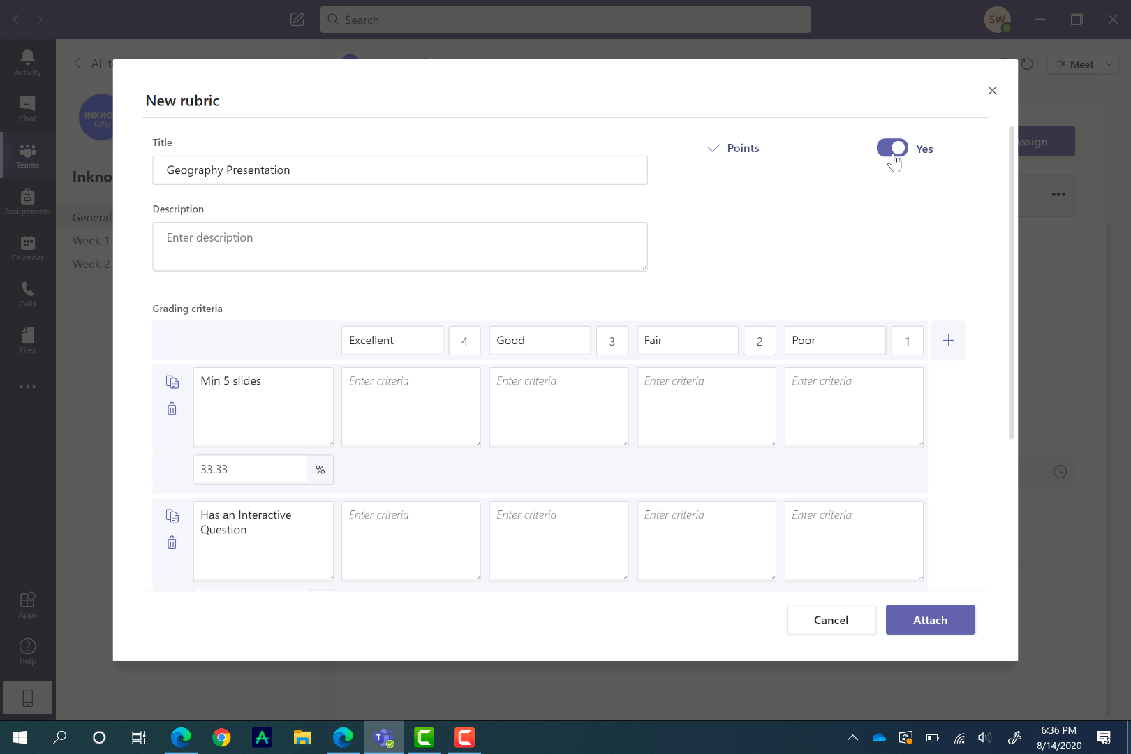 how to add assignments tab in microsoft teams