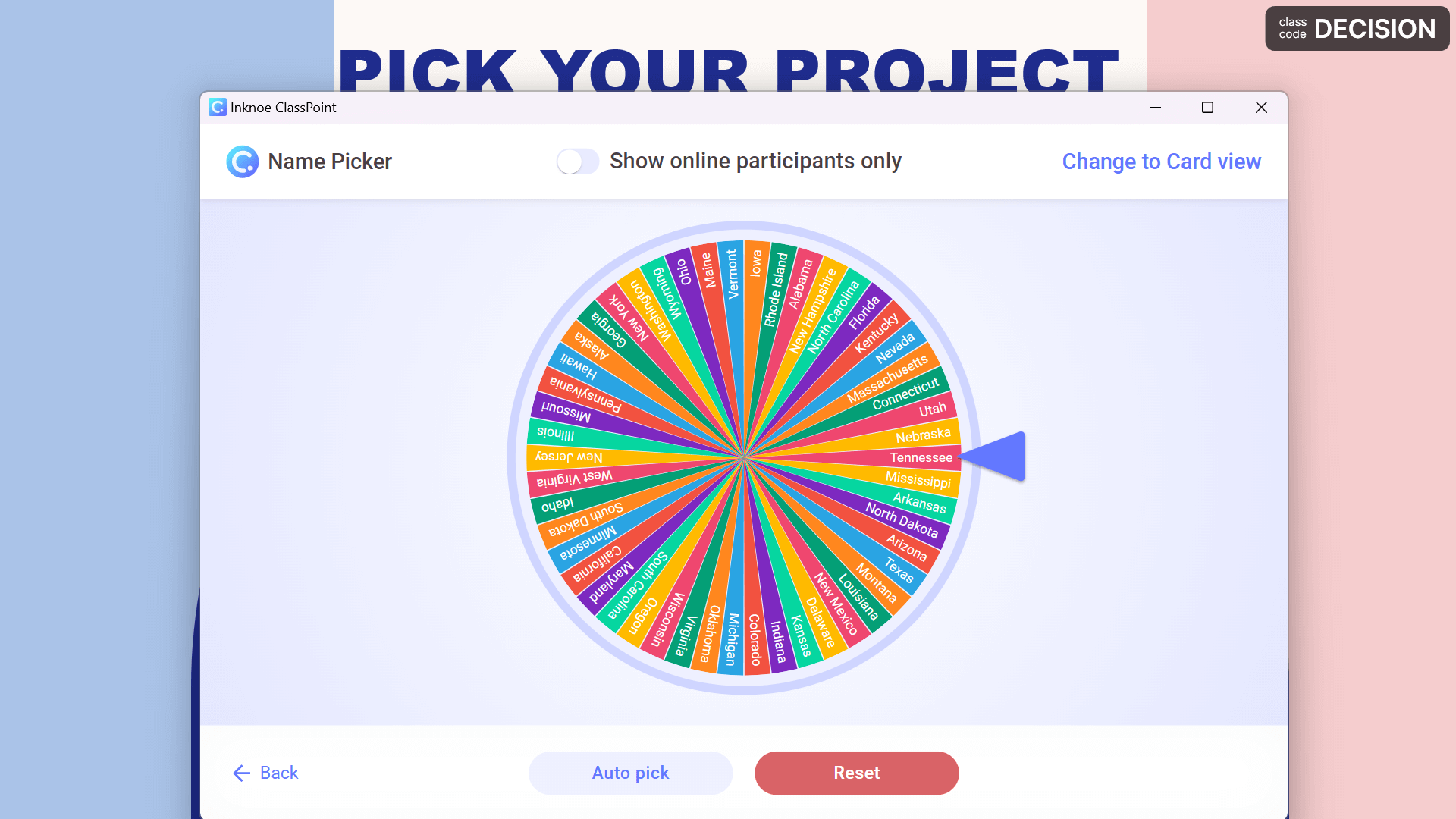 Add a Spinning Wheel of Names in PowerPoint for Fun DecisionMaking