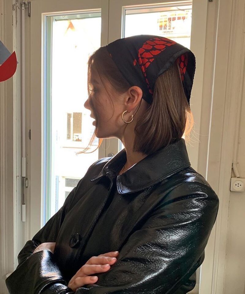 bandana capelli corti