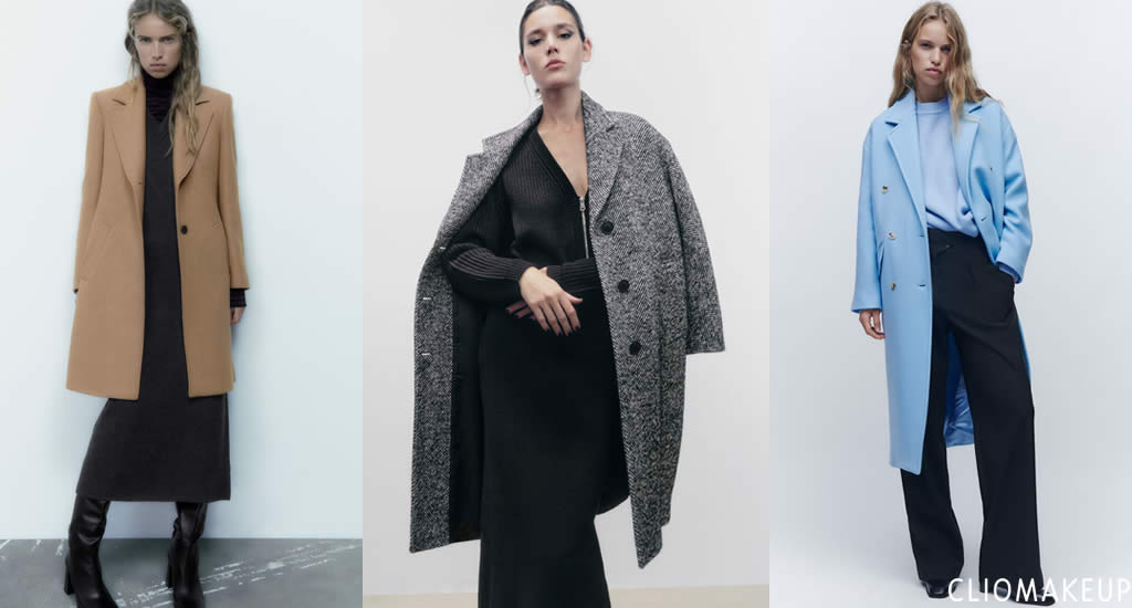 cappotto corto donna zara