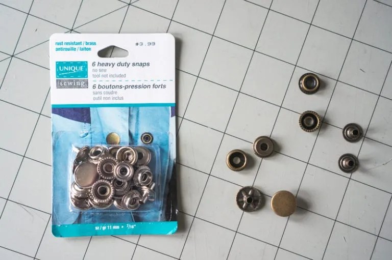 How to Install Snap Buttons Tutorial // Kelly Anorak Sewalong Closet