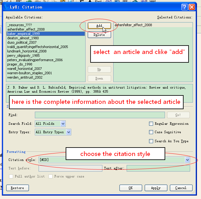 Complete guide to reference collection (with pictures) Latex+Lyx