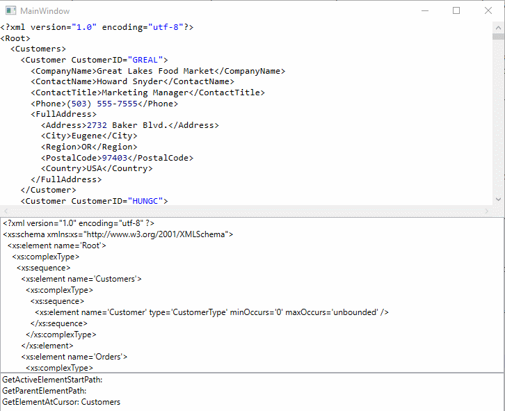Code Inside Blog XML with AvalonEdit