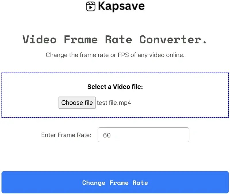 Change Video Frame Rate Online With These 8 sites