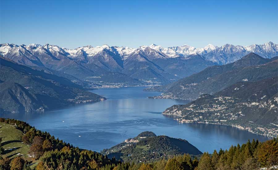 6 punti PANORAMICI piu' belli sul Lago di Como