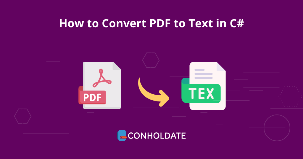 Converti PDF in testo in C
