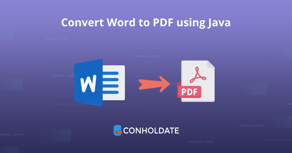 Convert Word to PDF using Java DOCX to PDF Converter