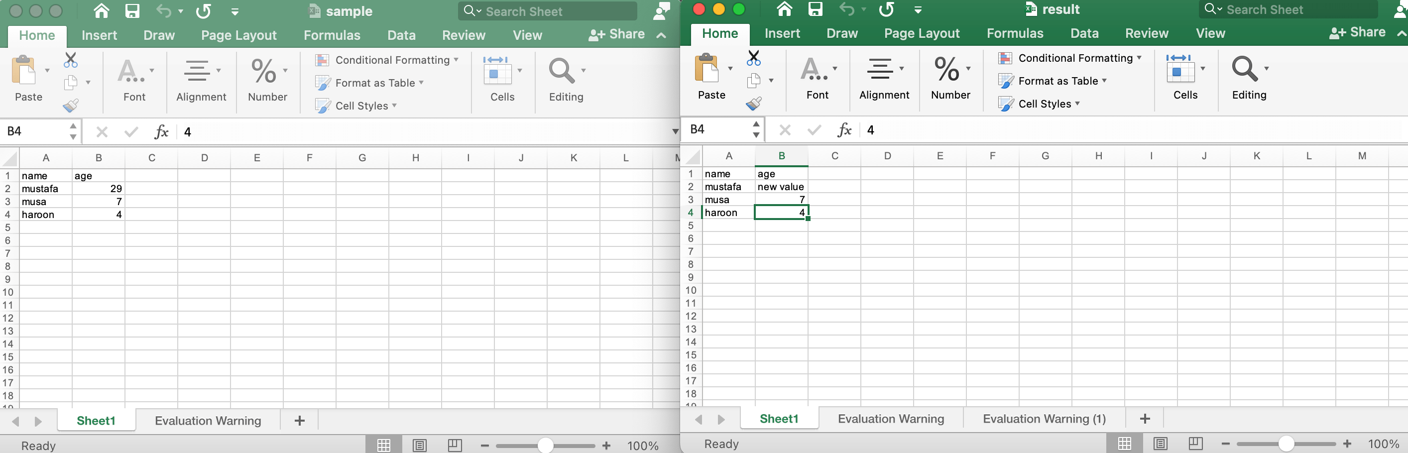 How to Edit Excel Sheet Programmatically in Node.js