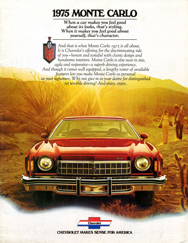 Headlamp Hat Dance 6 Years of the Chevrolet Monte Carlo The Daily