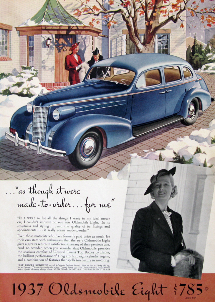 Winter Madness! 10 Classic Car Ads Featuring Snow The